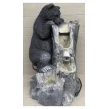 Bear Climbing Water Fountain