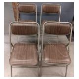 (4) Folding Chairs