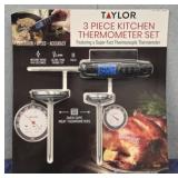 Taylor 3-Piece Kitchen Thermostat Set