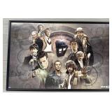 Framed Dr. Who Print