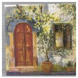 Mediterranean Villa Canvas Print