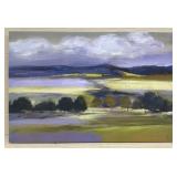 Abstract Landscape Canvas