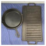 Cast Iron Skillet & Griddle