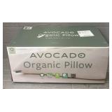 Organic Cotton Avocado Pillow - Queen