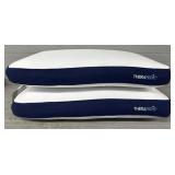 (2) Therapedic Memory Foam Cooling Pillows