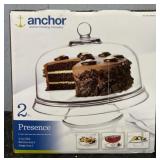 Anchor Hocking co. Cake Case