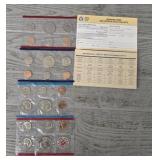 1972 & 1990 U.S. Mint Coin Sets