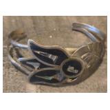 Alpace Mexican Silver Cuff Bracelet