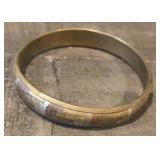 1970s Brass & Copper Bangle Bracket