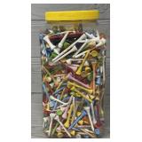 Large Assortment of Golf Tees