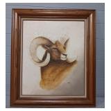 Signed Painting In Frame