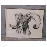 Signed Print In Frame
