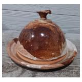Vintage Stoneware Dish w/ Lid