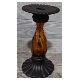 Vintage Amber Glass Partylite Candle Holder