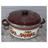Variety Enamel Pointerware Kettle & Lid