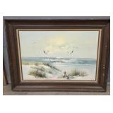 Large Framed Runei Paint
