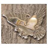 Vintage Native American Sterling Silver Pendant