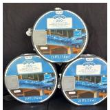 (3) SEALED Spools of LED Glitter Sparkle Lights