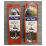 (2) Les Davis Herring Dodgers