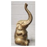 Vintage Brass Elephant Figure