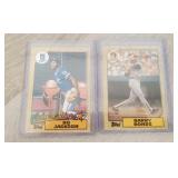 Bo Jackson & Barry Bonds Rookie Cards