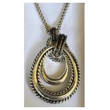 Scroll & Vine Rhode Island Reversible Necklace