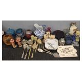 Variety of Ceramic & Class Dishes & Decor