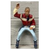 1950s Heartland Roy Rogers 7' Hard Plastic Figure