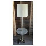 Standing Stiffle Brass Floor Lamp