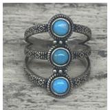 Sleeping Beauty Turquoise Ring