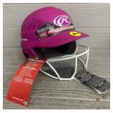 Rawlings Softball Helmet w/ Attached Mask