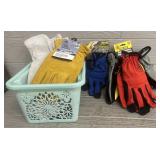 (7) Pairs Of Firm Grip & Winter Work Gloves