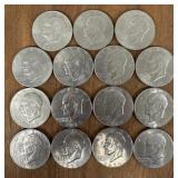 (15) Various Eisenhower Dollars #1