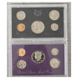 1972 & 1989 U.S. Proof Sets