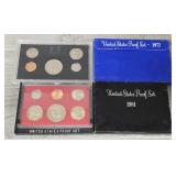 1972 & 1981 U.S. Proof Sets