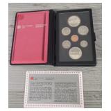 1984 Silver Dollar Royal Canadian Mint Proof Set
