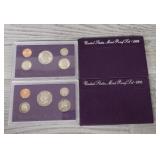1989 & 1991 U.S. Proof Sets