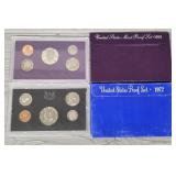1972 & 1991 U.S. Proof Sets