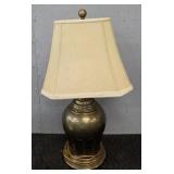 Vintage Ginger Jar Table Lamp w/ Shade