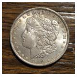 1890-P Morgan Dollar