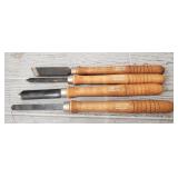 (4) Craftsman Chisels