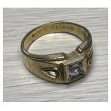 18k HGE Men's Gold Ring