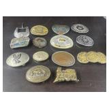 (14) Assorted Belt Buckles