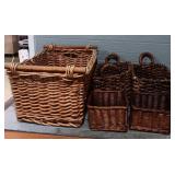 Variety of Vintage Baskets