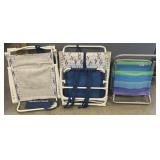 (2) Nautica & (1) Rio Beach Chairs