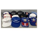 (13) Various Men's Hats & Dale Jr. Blanket