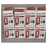 (8) 50pk Accu-Chek Test Strips