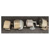 (4) Wall Mount Pencil Sharpeners