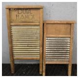 (2) Vintage Washboards
