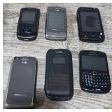 Variety of Cell Phones